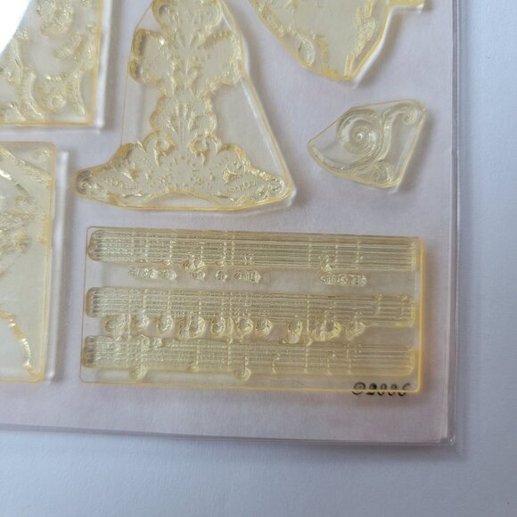 Yuletide Elements clear stamps by Clearly Impressed -Stampington & Company, new - Picture 6 of 9